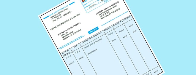 medical billing and coding bills