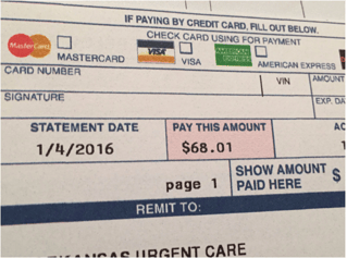 medical bill